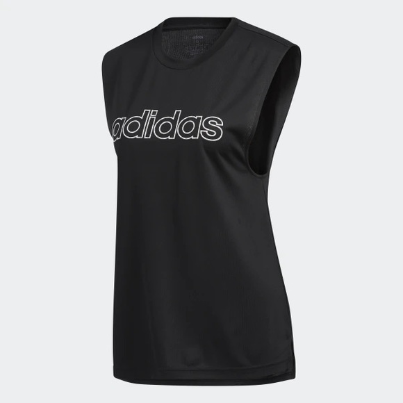 NWT Adidas Linear Areoready Tank Top* - Picture 2 of 6